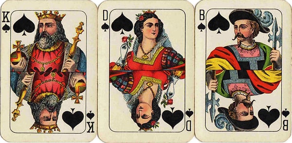 Figures cartes allemandes